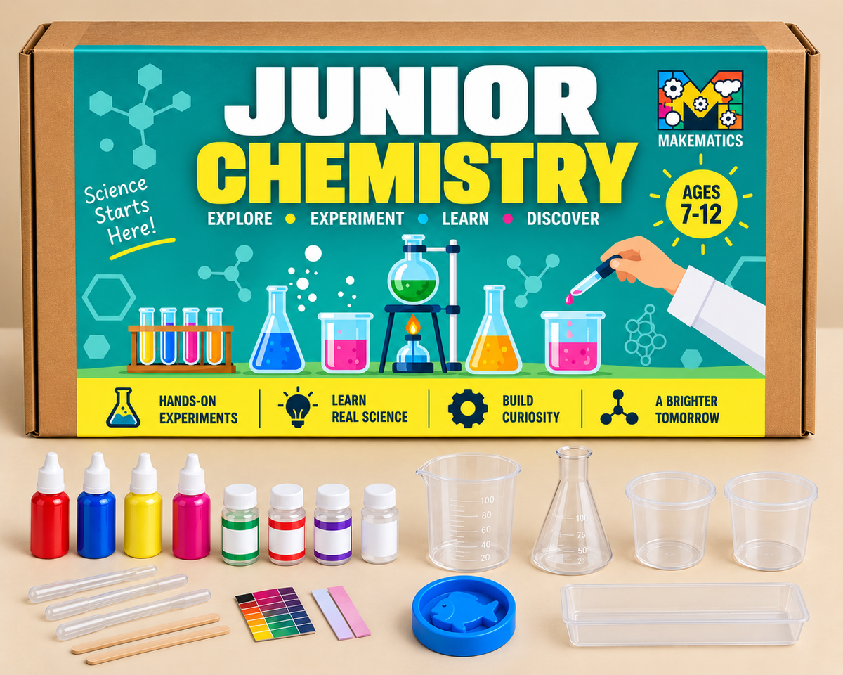 Junior Chemistry DIY STEM Kit for Kids | Hands-On Chemistry Science Kit